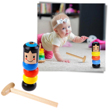 Carica l'immagine nel visualizzatore di Gallery, Giocattolo magico infrangibile dell'uomo di legno - Ozerty
