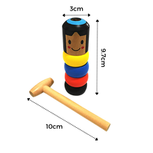 Carica l'immagine nel visualizzatore di Gallery, Giocattolo magico infrangibile dell'uomo di legno - Ozerty
