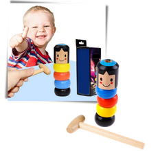 Carica l'immagine nel visualizzatore di Gallery, Giocattolo magico infrangibile dell'uomo di legno - Ozerty
