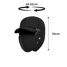 Carica l'immagine nel visualizzatore di Gallery, Cappello antivento unisex per la protezione delle orecchie e del viso - Ozerty
