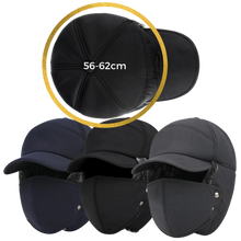 Carica l'immagine nel visualizzatore di Gallery, Cappello antivento unisex per la protezione delle orecchie e del viso
