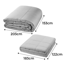 Carica l'immagine nel visualizzatore di Gallery, Coperta appesantita Terapia a pressione profonda  - Ozerty
