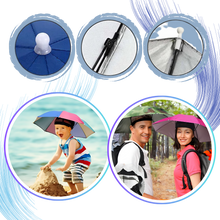 Carica l'immagine nel visualizzatore di Gallery, Cappello regolabile con ombrello senza mani - Ozerty
