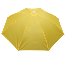 Carica l'immagine nel visualizzatore di Gallery, Cappello regolabile con ombrello senza mani -Giallo - Ozerty
