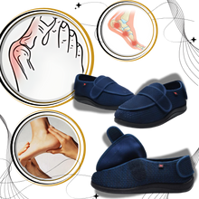 Carica l'immagine nel visualizzatore di Gallery, Scarpe ortopediche diabetiche regolabili - Ozerty
