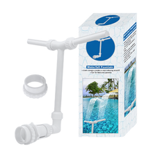 Carica l'immagine nel visualizzatore di Gallery, Fontana a cascata regolabile per piscina -Doppia testina - Ozerty
