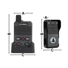 Carica l'immagine nel visualizzatore di Gallery, Campanello interfono a comunicazione avanzata - Ozerty
