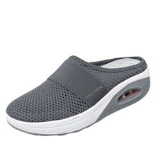 Carica l'immagine nel visualizzatore di Gallery, Scarpe antiscivolo per diabetici con cuscinetto d'aria -Grigio scuro/EU35Grigio scuro/EU36Grigio scuro/EU37Grigio scuro/EU38Grigio scuro/EU39Grigio scuro/EU40Grigio scuro/EU41Grigio scuro/EU42Grigio scuro/EU43 - Ozerty
