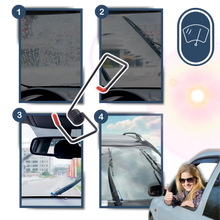 Carica l'immagine nel visualizzatore di Gallery, Braccio tergicristallo per auto con visibilità per tutte le stagioni - Ozerty
