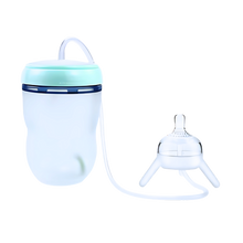 Carica l'immagine nel visualizzatore di Gallery, Biberon per autoalimentazione con valvola anticolica -Verde - Ozerty
