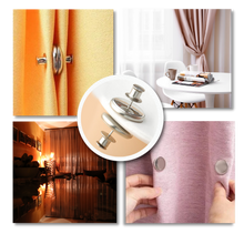 Carica l'immagine nel visualizzatore di Gallery, Clip per tende magnetiche anti-perdita - Ozerty
