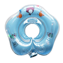 Carica l&#39;immagine nel visualizzatore di Gallery, Anello da collo galleggiante per bebè -Blu - Ozerty
