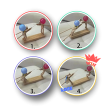 Carica l'immagine nel visualizzatore di Gallery, Gioco di scherma con palloncini divertenti di bambù - Ozerty
