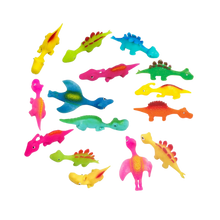 Carica l'immagine nel visualizzatore di Gallery, Dinosauro da dito con fionda appiccicosa -15Pz - Ozerty
