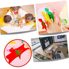 Carica l'immagine nel visualizzatore di Gallery, Dinosauro da dito con fionda appiccicosa - Ozerty
