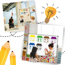 Carica l'immagine nel visualizzatore di Gallery, Magneti educativi colorati - Ozerty
