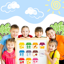 Carica l'immagine nel visualizzatore di Gallery, Magneti educativi colorati - Ozerty
