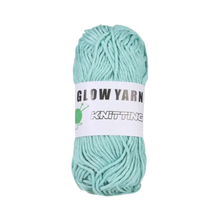Carica l'immagine nel visualizzatore di Gallery, Filato colorato a bagliore morbido -Blu - Ozerty
