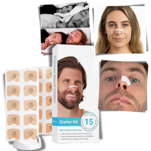 Carica l'immagine nel visualizzatore di Gallery, Comode strisce per la respirazione nasale - Ozerty
