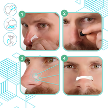 Carica l'immagine nel visualizzatore di Gallery, Comode strisce per la respirazione nasale - Ozerty
