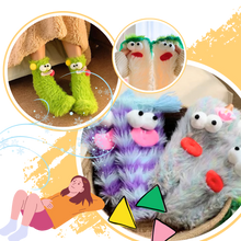 Carica l'immagine nel visualizzatore di Gallery, Calzini divertenti in velluto corallo - Ozerty
