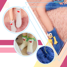 Carica l'immagine nel visualizzatore di Gallery, Calzini divertenti in velluto corallo - Ozerty
