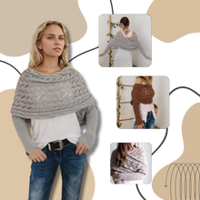 Carica l&#39;immagine nel visualizzatore di Gallery, Accogliente Coprispalle Lavorato a Maglia - Ozerty
