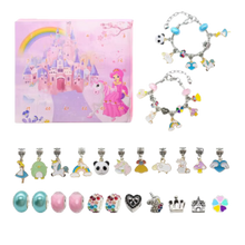 Carica l'immagine nel visualizzatore di Gallery, Calendario dell'Avvento 24 Giorni con Gioielli Fai-da-Te -Castello - Ozerty
