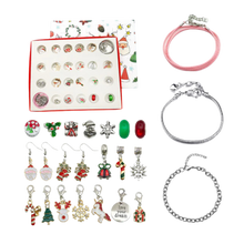 Carica l'immagine nel visualizzatore di Gallery, Calendario dell'Avvento 24 Giorni con Gioielli Fai-da-Te -Multicolore - Ozerty
