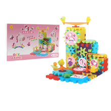 Carica l'immagine nel visualizzatore di Gallery, Blocchi da costruzione educativi a doppio funzionamento -Unicorno - Ozerty
