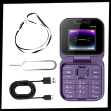 Carica l'immagine nel visualizzatore di Gallery, Telefono cellulare pieghevole Dual Sim piccolo  - Ozerty
