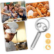 Carica l'immagine nel visualizzatore di Gallery, Frusta per impasto danese in acciaio inossidabile - Ozerty
