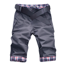 Carica l'immagine nel visualizzatore di Gallery, Pantaloncini Cargo eleganti da uomo -Grigio/MGrigio/LGrigio/XLGrigio/XXLGrigio/3XL - Ozerty
