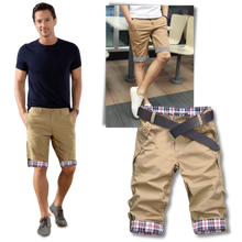 Carica l'immagine nel visualizzatore di Gallery, Pantaloncini Cargo eleganti da uomo - Ozerty

