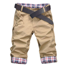 Carica l'immagine nel visualizzatore di Gallery, Pantaloncini Cargo eleganti da uomo -Cachi/MCachi/LCachi/XLCachi/XXLCachi/3XL - Ozerty
