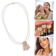 Carica l'immagine nel visualizzatore di Gallery, Elegante collana con charm per la mamma - Ozerty
