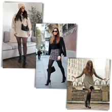 Carica l'immagine nel visualizzatore di Gallery, Collant foderati in pile finto traslucido - Ozerty
