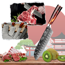 Carica l'immagine nel visualizzatore di Gallery, Coltelli giapponesi della serie Terra di fuoco - Ozerty
