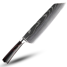 Carica l'immagine nel visualizzatore di Gallery, Coltello giapponese in legno Forest Pakkawood -Coltello Kiritsuke 20 cm - Ozerty
