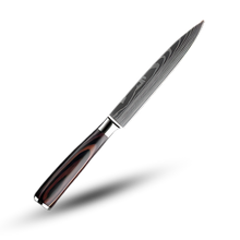 Carica l'immagine nel visualizzatore di Gallery, Coltello giapponese in legno Forest Pakkawood -Shotoh - Coltello multiuso 12,5 cm - Ozerty
