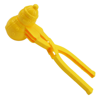 Carica l'immagine nel visualizzatore di Gallery, Stampo per riso Sushi con design divertenti -Pupazzo di neve/Giallo - Ozerty
