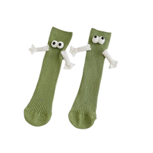 Carica l'immagine nel visualizzatore di Gallery, Divertenti calzini con mani magnetiche -Verde/Taglia unica - Ozerty

