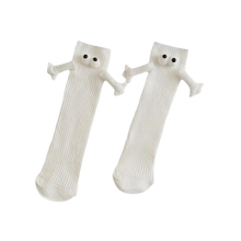 Carica l'immagine nel visualizzatore di Gallery, Divertenti calzini con mani magnetiche -Bianco/Taglia unica - Ozerty
