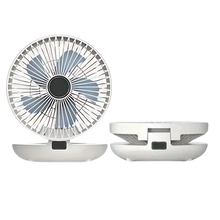 Carica l'immagine nel visualizzatore di Gallery, Ventilatore portatile con flusso d'aria delicato -Bianco - Ozerty
