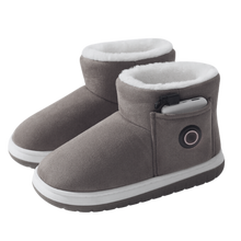 Carica l'immagine nel visualizzatore di Gallery, Scarpe Termiche in Cotone Riscaldate con Grafene -Grigio - Ozerty

