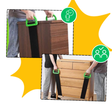 Carica l'immagine nel visualizzatore di Gallery, Cinghie di Sollevamento per Mobili ad Alta Capacità - Ozerty
