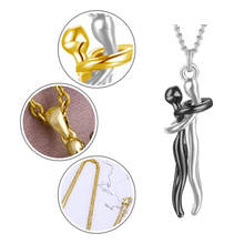 Carica l'immagine nel visualizzatore di Gallery, Collana per coppia Abbraccio d'Amore - Ozerty
