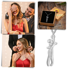 Carica l'immagine nel visualizzatore di Gallery, Collana per coppia Abbraccio d'Amore - Ozerty
