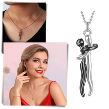 Carica l'immagine nel visualizzatore di Gallery, Collana per coppia Abbraccio d'Amore - Ozerty
