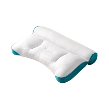 Carica l'immagine nel visualizzatore di Gallery, Cuscino di sostegno cervicale ipoallergenico -Blu - Ozerty
